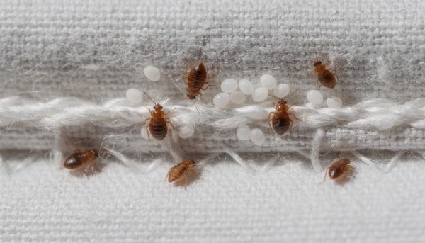 Œufs de punaise de lit : les reconnaître et prévenir une infestation efficacement