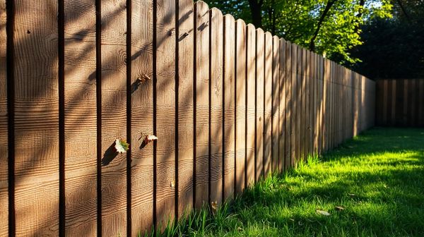 Top 5 avantages des clôtures en bois pour votre jardin à Caen